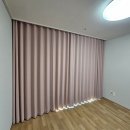 율정마을8단지 | 양주커튼 | 양주시 옥정동 율정마을8단지 아파트 커튼 블라인드 시공 | 핑크빛 포근함과 하늘빛 청량함...
