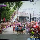 런던 올림픽 마라톤 사진 /런던 시가지 구경 목적 이미지