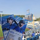 라이온즈파크. 4월 26일 삼성vsNC 2차전 SKY상단지정석 U-2구역 4열 직관후기, 파파존스 피자&amp;요아정 먹방