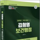 2024 김희영 보건행정 기출문제집, 김희영, BTB Books 이미지