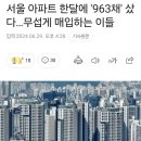 서울 집값이 계속 오르는 이유 이미지