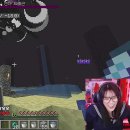 강풀 vs 큐플 하드코어 엔더드래곤 런 결과는 이미지