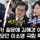 국짐 법카 질문에 김동연, 김혜경 아니다 이미지