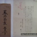 초청장 (招請狀) 보령군 미산우체국 개국식 초대장 (1962년) 이미지