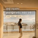 양양 어스미어, 동해 바다 앞 건축 감성 오션뷰 스테이