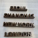 [우드폰트]벽에 붙이는 용도로 주문 주셨습니다.후기도 보내주셨네요.