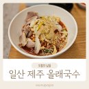 올래왕만두 | 일산 원마운트 맛집 제주 올래국수 고양점 대표메뉴는 고기비빔국수