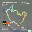 토지면 방장관 앞 | 지리산 봄꽃레이스 13k -월출의 첫번째 트레일런 도전기