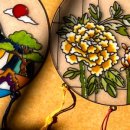 스테인드글라스 소품 만들기 이미지