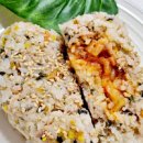 밥버거 만들기 김치 참치마요주먹밥 만드는 법 라이스버거 주말 점심메뉴 이미지