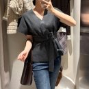 H-084 | 자라 봄신상 티셔츠 스커트 사이즈 추천 내돈내산