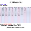 511, 912, 920 출발시간 변경 알림 이미지