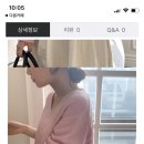 브이 뱀부 니트 핑크 팔아요 이미지