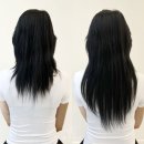 고유 붙임머리