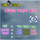 2023년 10월 7일(토) 대구~경북 칠곡군 '팔공산' 주변의 날씨 이미지