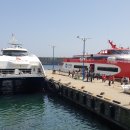 저동 여객선 터미널 옆 이미지