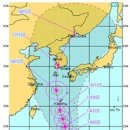 16호 태풍 산바가 무서운 기세로 북상중입니다 이미지