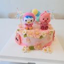 3살 공주님의 생일을 축하하기위해 루피케이크를주문주셨습니다~~