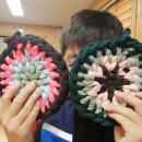 양말목 냄비받침대 만들기 이미지