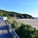 하나개해수욕장 -해변 뒤 이미지