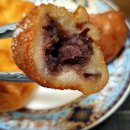 올레 찹쌀꽈배기 아산인주점 흑미찹쌀팥볼 맛좋탱♡