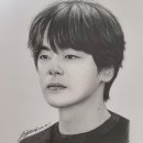 친구가 그려준 배우님 그림🥰 이미지