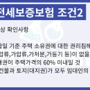 HUG 전세보증보험 가입조건 및 반환 주의사항 이미지