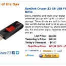 SanDisk 32 GB USB Flash Drive $22.99 (69% off) 이미지