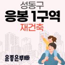 디에이치성수포레 | 서울숲과 한강 영구뷰 품은 응봉1구역 재건축 완전 분석 - 서울숲GFC 수혜단지