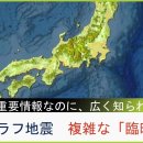 [난카이 트로프 지진 임시정보] 복잡한 구조와 판단에 망설일 것 같은 발표문 왜 &#39;임시정보&#39; 탄생했나…배경도 해설 이미지