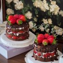 (원데이)발렌타인 기념 초코 베이킹 | 진주 연말 데이트 추천, 딸기 초코케이크 만들기 커플 베이킹 원데이 클래스