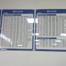 청도역 기차 시간표 이미지