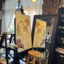 감성수채화, 우리동네 명소 그리기 | 제주 동쪽 체험 공방 그림 카페 &#39;에곤카페&#39; 내돈내산 후기