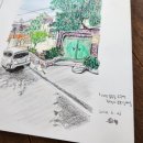 풍경을 담다, 어반스케치 이미지