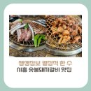NR-24[대야로]-상-313 | [경기도 시흥시 맛집] 생생정보 결정적 한 수, 숯불 양념돼지고기 맛집 위치, 가격, 방문꿀팁