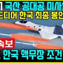 KF-21 국산 공대공 미사일 공개 이미지