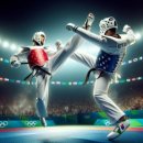 올림픽태권도 이미지