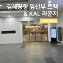 김해공항 국제선 임산부 패스트트랙 &amp; KAL 라운지