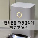 고양이 급식기 바램펫 밀리 자동급식기 자율급식 사용후기