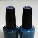 OPI Z16 Ski teal we drop + 짙은 파란색 모음 이미지