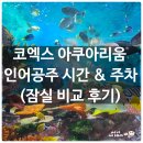 명화로 떠나는 세계미술여행 | 코엑스 아쿠아리움 씨라이프 인어공주 시간 &amp; 주차 꿀팁(잠실 비교 후기)