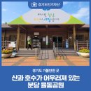 산과호수 이미지