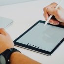 패드로 그리는 드로잉 이미지