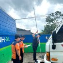 여름주유소 이미지