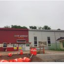 오포 실내체육관 배드민턴장 이미지