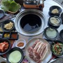 숯불갈비 통큰 무한삼겹 이미지