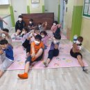 요가 야간 이미지