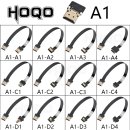 A1 초박형 플랫 fpv HDMI 호환 케이블, 유연한 미니 HDMI-마이크로 HDMI 리본 와이어, 30cm 짧은 fpc ffc 이미지