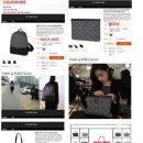 디자인 가방 COURONNE Collaborationrope BACK BAG,쇼퍼백,클러치 및 가죽가방Collaborationrope 이미지