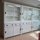 쎄븐 | [코디쎄븐]*배송후기* 원목 화이트 그릇장